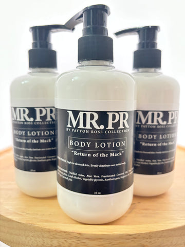 Mr. PR "Return of the Mack" Body Lotion